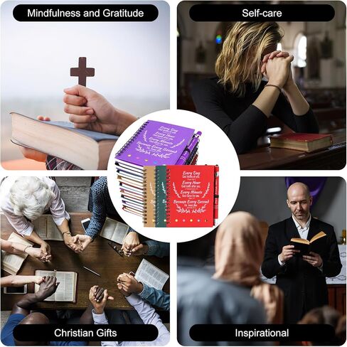 40 قطعة من مجلة الصلاة للهدايا المسيحية، 20 مجموعة من المفكرة الدينية مع قلم مسيحي، لوازم دفاتر الكتاب المقدس بالجملة لهدايا الكنيسة لدراسة الكتاب المقدس، التفاني (ملون) in Kuwait