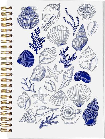 bitCNY Surf Girl Notebook 8.3x5.5 Inch – Pink Sunset Beach Spiral Journal, Inspirational Ocean Notebook for Girls & Teens, Lined Paper for Journaling in Saudi Arabia