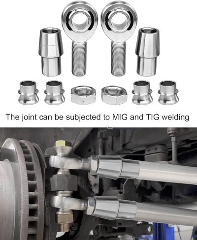 3/4" Heim Joint Rod End Kit, Left and Right Hand Thread Heim Joint, 2 Link 750" Chromoly Joints Panhard Rod End Kit, 1 Set in Saudi Arabia
