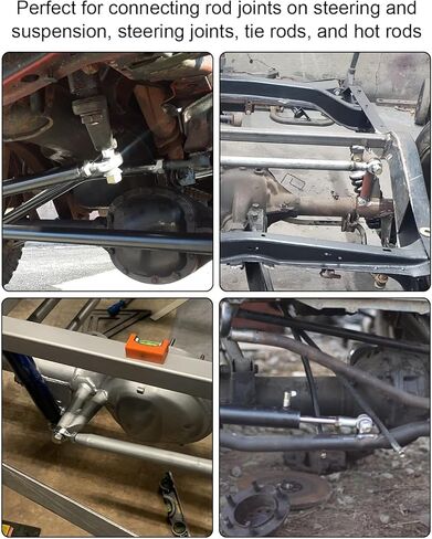 3/4" Heim Joint Rod End Kit, Left and Right Hand Thread Heim Joint, 2 Link 750" Chromoly Joints Panhard Rod End Kit, 1 Set in Saudi Arabia