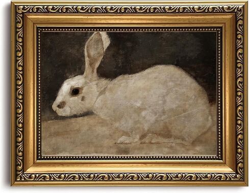 KISSFOX Gold Framed Wall Art Vintage Wall Decor Flower Canvas Art Botanical Pictures Still Life Floral Paintings Moody Rustic Artwork For Living Room Kitchen Bedroom in Saudi Arabia