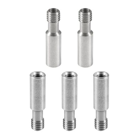 Aokin Heat Break Throat 3D Printer Throat Tube, M6 Thread Stainless Steel Throat for Creality Ender 3, Ender 3 Pro, Ender 3 V2, Ender 5, Ender 5 Pro, CR-10/10S 3D Printer, 3 Pcs in Saudi Arabia