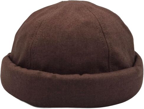 تناسب قبعة دوكر القطنية المتينة: قبعة صغيرة بأساور قابلة للتعديل، قبعة جمجمة، طراز عتيق للرجال والنساء والجنسين in Kuwait