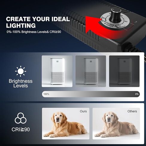 Photo Studio Light Box, 12"x12" Professional Dimmable Shooting Tent Kit with 120 LEDs Lights & 6 Kinds Double-Sided Color Backgrounds for Product Photography in Kuwait