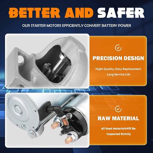 Starter SDR0046 Only Fit for 3.8L Fit for 95-02 Chevrolet Camaro 98-02 Pontiac Firebird 98-05 Bonneville Lesabre Monte Carlo Park Avenue 98-08 Grand Prix 00-05 Impala 05-09 Allure Lacrosse in Saudi Arabia