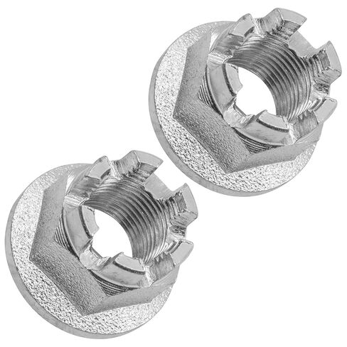 Caltric Castle Nut Compatible with Honda Foreman 400 TRX400FW 1995-2003 / Foreman 450 TRX450FE TRX450FM 2002-2004 / Foreman Rubicon 500 TRX500FA FPA FGA 2001-2014 Front Axle in Saudi Arabia