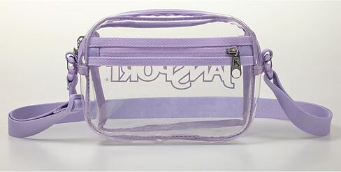 JanSport Clear Crossbody, Pastel Lilac in Saudi Arabia