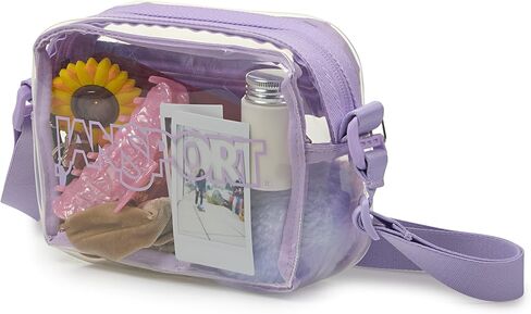 JanSport Clear Crossbody, Pastel Lilac in Saudi Arabia