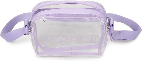 JanSport Clear Crossbody, Pastel Lilac in Saudi Arabia