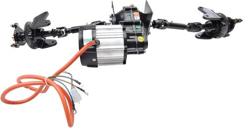 72V 1500W High Speed Brushless Electric Motor Differential and Front Drive Axle Kit 3 Stud Wheel Hubs Swingarm Kit for DIY Electric Vehicles Go Kart ATV UTV Buggy Quad Cars in Saudi Arabia
