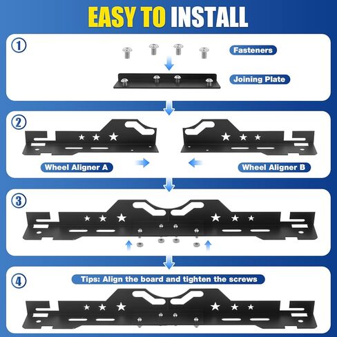 أداة محاذاة العجلات قطعتان من لوحات أدوات محاذاة أصابع القدم مع شريطين قياس أداة محاذاة الحدبة للسيارات والشاحنات وسيارات الدفع الرباعي وإصلاح الإطارات RV للاستخدام المنزلي وأدوات السيارات in Kuwait