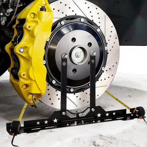 أداة محاذاة العجلات قطعتان من لوحات أدوات محاذاة أصابع القدم مع شريطين قياس أداة محاذاة الحدبة للسيارات والشاحنات وسيارات الدفع الرباعي وإصلاح الإطارات RV للاستخدام المنزلي وأدوات السيارات in Kuwait