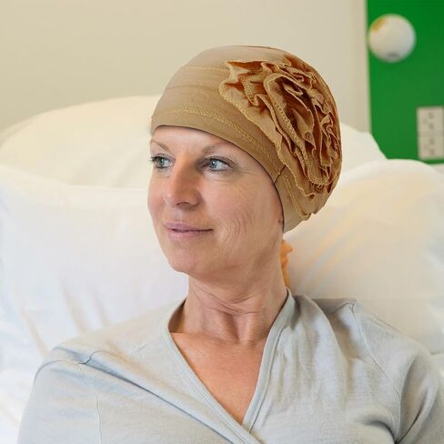 6 Pack Cotton Chemo Turbans for Women,Ultra-Soft Cancer Headwear, Elastic Chemo Hats & Head Coverings for Hair Loss Patients, Breathable Headbands & Turban Wraps (6 Colors) in Kuwait