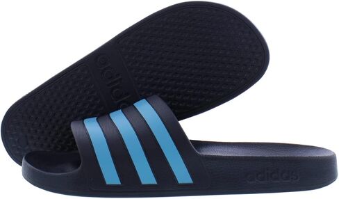 adidas Unisex Adilette Aqua Slide Sandal, Preloved Ink/Dark Blue/Preloved Ink, Mens 10 in Saudi Arabia