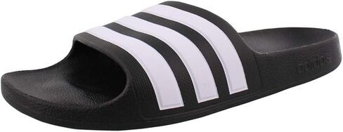 adidas Unisex Adilette Aqua Slide Sandal, Preloved Ink/Dark Blue/Preloved Ink, Mens 10 in Kuwait
