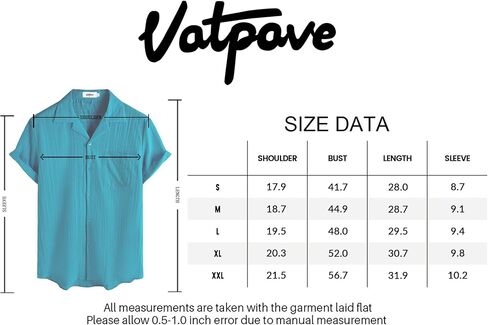 قمصان VATPAVE للرجال الكوبية Guayabera بأزرار للأسفل وأكمام قصيرة قميص قطني غير رسمي للصيف والشاطئ قمصان الزفاف مع جيب in Kuwait