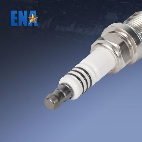 ENA Set of 8 Platinum Spark Plug for 3199 BKR6EQUP Compatible with BMW 540i 545i 645Ci 650i 740i 740iL 745Li M5 X5 Z8 4.4L 4.6L 4.8L 4.9L 5.0L in Kuwait