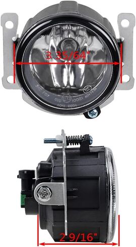 Astra Depot Front Fog Light with Bulb Mounting Bracket Replacement For Mitsubishi ASX Outlander Sport RVR in Saudi Arabia