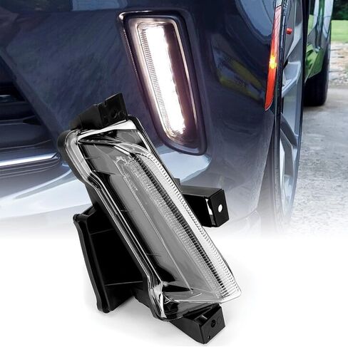Kojem LED Fog Lights Compatible with 2016 Chevy Chevrolet Camaro LT / 2017 2018 Camaro LS LT ZL1 / 2019-2022 Camaro ZL1 DRL RH Replacement for GM2563109 (No Turn Signal Function Passenger Side) in Saudi Arabia