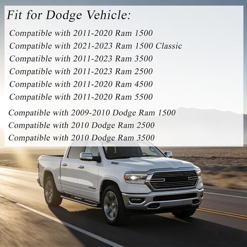 Turn Signal Wiper Washer Switch Compatible with Dodge Ram 1500 2009-2010, Ram 2500/3500 2010 Ram 1500 Classic 2019-2021, 1500 2011-2018, 2500/3500/4500/5500 2011-2021 Replaces# 56046114AC in Kuwait