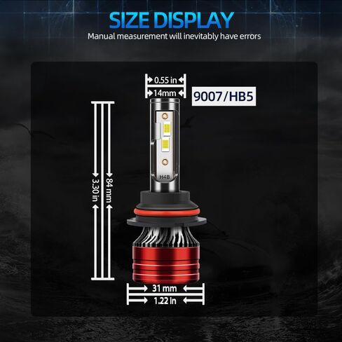 مصابيح كهربائية متوافقة مع 2005-2019 Nissan Frontier 9007 Low High Beam H11 Fog Lights Combo Pack سطوع 800% مع قابس مروحة التبريد N Play Pack of 4 in Kuwait