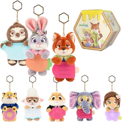 MINISO Disney Zootopia Buildable Toy Blind Box, Soft & Cute Pendant, Exquisite Collection, for Gifting（Random 1PC） in Kuwait