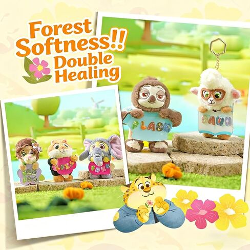 MINISO Disney Zootopia Buildable Toy Blind Box, Soft & Cute Pendant, Exquisite Collection, for Gifting（Random 1PC） in Kuwait