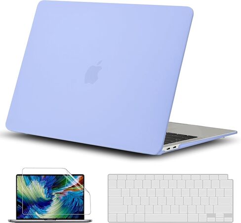 Case for MacBook Pro 13 inch, GVTECH Crystal Clear Case 2024-2016 M2 M1 A2338 A2289 A2251 A2159 A1706 A1989, Plastic Protective Hard Shell & Keyboard Cover & Keyboard Skin for MacBook Pro 13 in Saudi Arabia