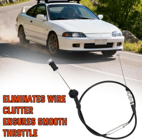 كابل خانق Motoparty لسيارة Honda Civic EF EG EK EP لـ Acura Integra K20a2 K20z K-Swap 37.4 بوصة in Saudi Arabia