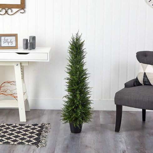 Nearly Natural 3.5ft. Cypress Artificial Tree UV Resistant (Indoor/Outdoor) in Saudi Arabia