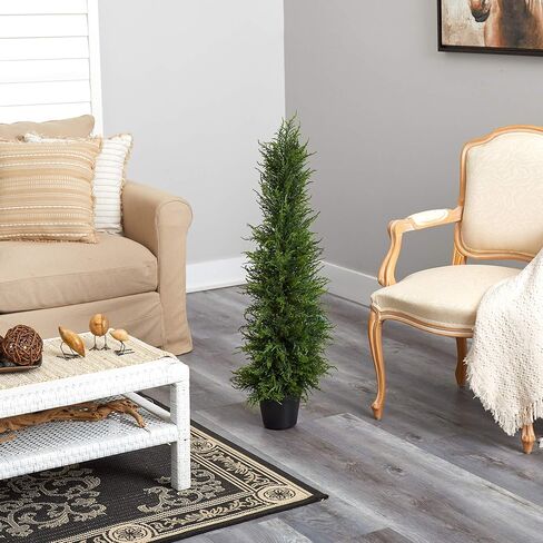 Nearly Natural 3.5ft. Cypress Artificial Tree UV Resistant (Indoor/Outdoor) in Saudi Arabia