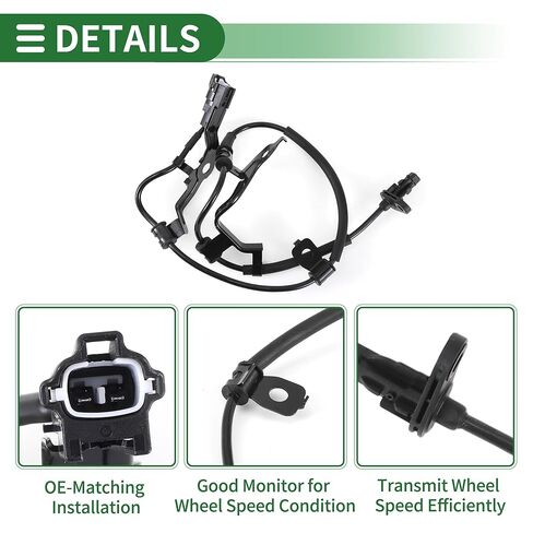 ABS عجلة السرعة الاستشعار الخلفي الأيسر ABS الاستشعار نظام الفرامل المضادة للقفل الاستشعار رقم 58950C0400/95680C5000 لكيا سورينتو 2016-2017 in Saudi Arabia