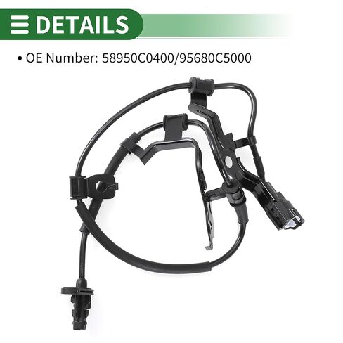 ABS عجلة السرعة الاستشعار الخلفي الأيسر ABS الاستشعار نظام الفرامل المضادة للقفل الاستشعار رقم 58950C0400/95680C5000 لكيا سورينتو 2016-2017 in Saudi Arabia