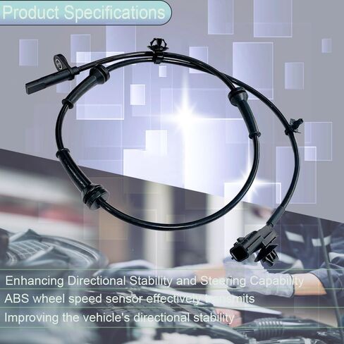 4 قطعة مستشعر سرعة العجلات ABS متوافق مع 2014-2018 لنيسان ألتيما 2016-2020 لاستبدال نيسان ماكسيما مع مستشعر ABS 47910-3TA1A 47910-3TA2A in Kuwait
