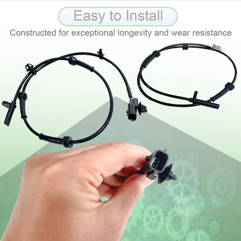 4 قطعة مستشعر سرعة العجلات ABS متوافق مع 2014-2018 لنيسان ألتيما 2016-2020 لاستبدال نيسان ماكسيما مع مستشعر ABS 47910-3TA1A 47910-3TA2A in Kuwait