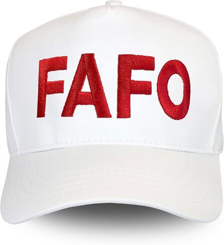 Trump FAFO Hat Parent in Saudi Arabia