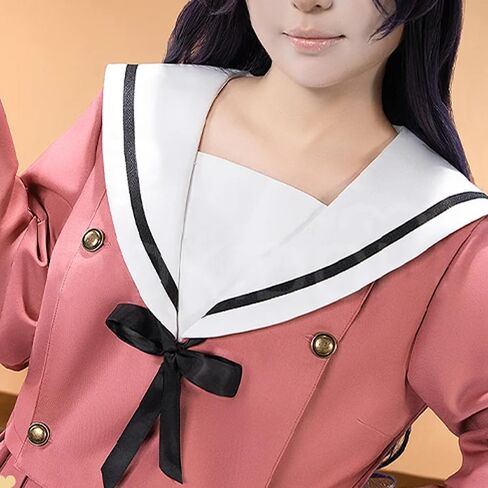 تزهر الزهرة العطرة بكرامة زي المدرسة الياباني الوردي للنساء، أزياء تنكرية لحفلات الهالوين in Kuwait