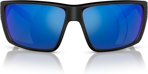 نظارات شمسية Native XD9014 Griz، مستقطبة عاكسة باللون الأسود/الأزرق غير اللامع، 66 ملم in Kuwait