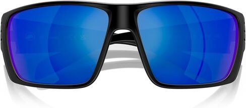 نظارات شمسية Native XD9014 Griz، مستقطبة عاكسة باللون الأسود/الأزرق غير اللامع، 66 ملم in Kuwait