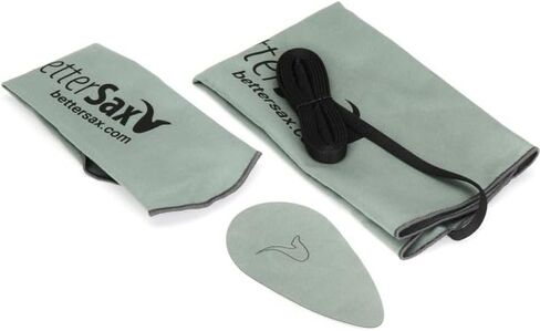 مجموعة مسحة BetterSax Ultimate Alto Saxophone - أقمشة تنظيف فاخرة من الألياف الدقيقة لساكسفونات Alto - أداة صيانة عالية الجودة ضرورية لعازفي الساكسفون in Kuwait