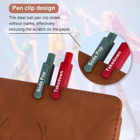 for Kpop Huntrix Merch Gel Pen Set – 5 Gel Pens Toys Gifts for Rumi, Mira, Zoey Fans &for Kpop Demon Hunters Music Lovers,Cute Office Supplies for Music Fans,Birthday Party Gifts for Girls,Christmas in Kuwait