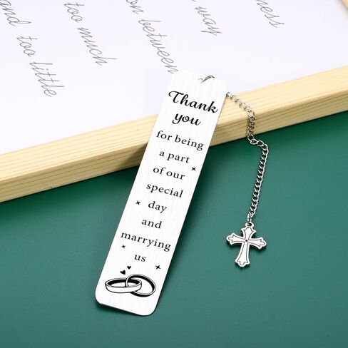Officiant Gifts for Wedding Day Thank You Gifts for Wedding Officiant Proposal Gift for Men Women Master of Ceremonies Bridal Shower Wed Planner Guest Preacher Pastor Minister Appreciation Anniversary in Saudi Arabia
