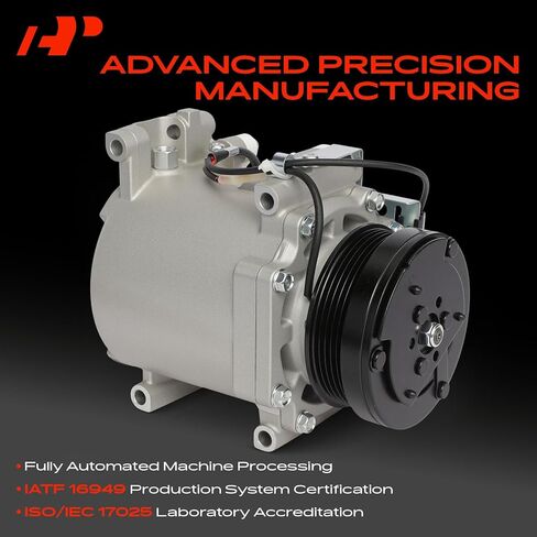A-Premium Air Conditioner AC Compressor with Clutch Compatible with Mitsubishi Mirage 2000-2002, Lancer 2002-2007, Eclipse 2000-2005, Galant 2000-2003 & Chrysler Sebring 2001-2005 & Dodge Stratus in Saudi Arabia