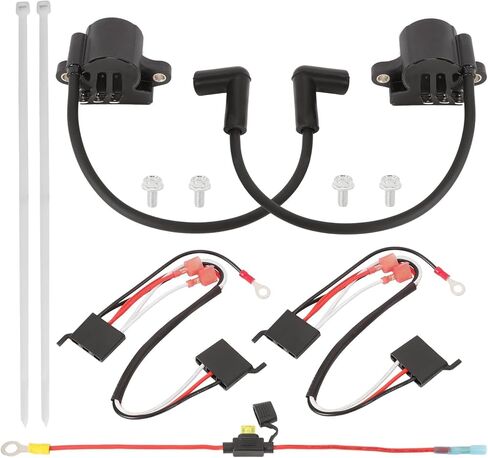DSAI Ignition Coil for Kohler CH740 CH750 CV740 CV750 SV735 SV740 Twin Cylinder Engine, Replace 24-584-63-S 24-584-89-S 24-584-52-S 24-584-64-S 24-584-53-S 24-584-49-S, 2 Pack in Kuwait