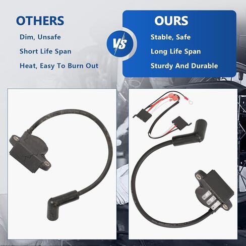 DSAI Ignition Coil for Kohler CH740 CH750 CV740 CV750 SV735 SV740 Twin Cylinder Engine, Replace 24-584-63-S 24-584-89-S 24-584-52-S 24-584-64-S 24-584-53-S 24-584-49-S, 2 Pack in Kuwait