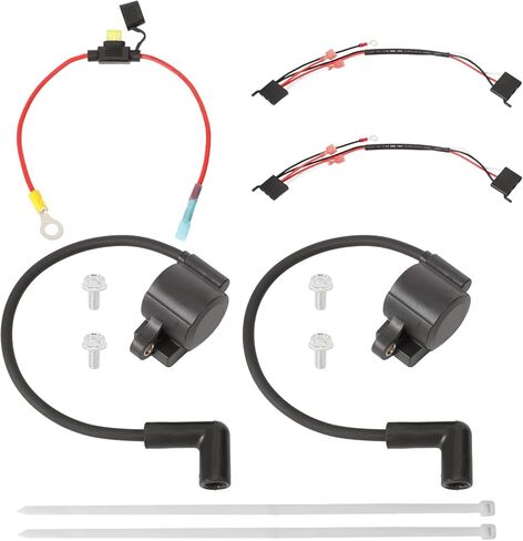 DSAI Ignition Coil for Kohler CH740 CH750 CV740 CV750 SV735 SV740 Twin Cylinder Engine, Replace 24-584-63-S 24-584-89-S 24-584-52-S 24-584-64-S 24-584-53-S 24-584-49-S, 2 Pack in Kuwait