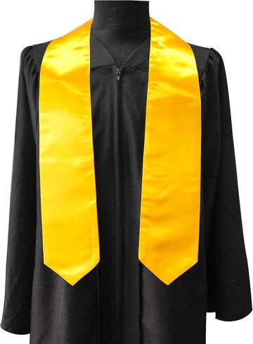 GraduationMall 24 Pieces 72 Inch Plain Graduation Stole Bulk Sublimation Blank Honor Graduation Sash Unisex Adult in Saudi Arabia