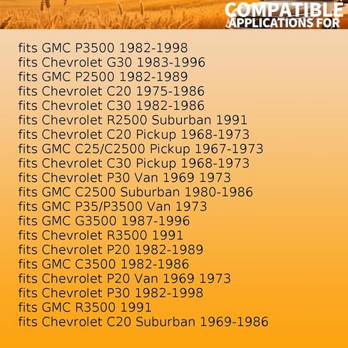 4 X Suspension Control Arm Shaft Kit Front Upper Front Lower fits Chevrolet G30 C20 Suburban C30 Pickup 1968 1969 1970 1971 1972 1973 1974 1975 1976 1977 1978 1979-1996 in Kuwait