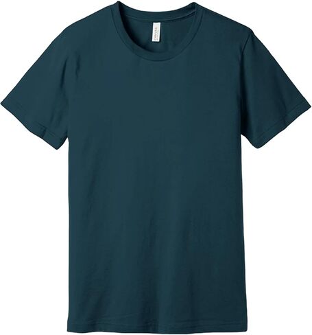 BELLA+CANVAS Tshirt Unisex Cotton Short Sleeve T Shirt Multipack of 1|3|6|10, Make Your Own Color Set, Crew Neck Mens Shirts in Saudi Arabia