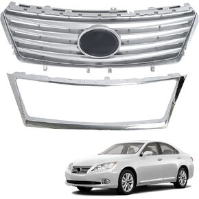 Bewild المصد الأمامي العلوي للشواية ومجموعة حواف صب الكروم مناسبة لـ 2010 2011 2012 Lexus ES350 5311133350، 5311233080، LX1200130، LX1210103 in Kuwait